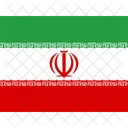 Ir Iran Flags Iso Icon