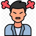 Ira Enojado Avatar Icono