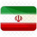 Iran Flag Country Icon