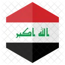 Iraq Flag Country Icon