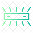 Iridiscent White Balance Fluorescent Symbol