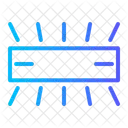 Iridiscent Fluorescent Light White Balance Symbol