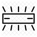 Iridiscent Fluorescent Light White Balance Symbol