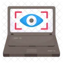 Iris Recognition Eye Tracking Focus Eye Icon