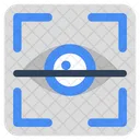 Iris Recognition Eye Tracking Focus Eye Icon