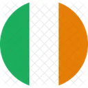 Irlande Drapeau Pays Icône