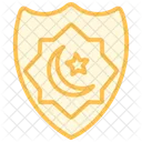 Islamic Crown Duotone Line Icon アイコン