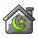 Modern Computer House Icon