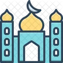 Islamica Musulmana Mezquita Icono