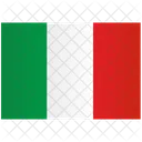 Italie Drapeau Nation Icône