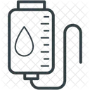 点滴、点滴、生理食塩水 アイコン