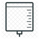 点滴、点滴、生理食塩水 アイコン