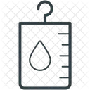 点滴、点滴、生理食塩水 アイコン