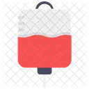 Iv Drip Blood Bag Blood Transfusion Icon