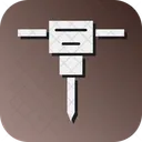 Jack Hammer Construction Tool Icon