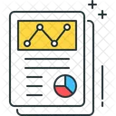 Jahresbericht Analyse Analytik Symbol