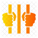 Jail Cage Detention Icon