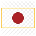 Japon Bandera Pais Icono