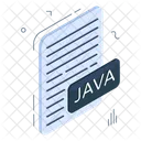 Java File File Format Filetype 아이콘