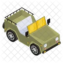 Military Vehicle Armoured Jeep Military Jeep Icon