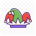 Jester Casino Gambling Icon