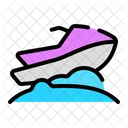 Jetski Transportation Vehicle Icon