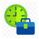 Job Time Work Time Job Hour Icon