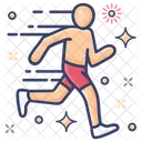 Joggen Laufen Sprinten Symbol