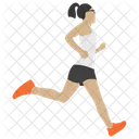 Jogging Running Exercise Runner Icon