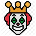 Laughing Comedy Clown Icon