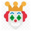 Laughing Comedy Clown Icon