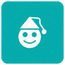 Joker Christmas Clown Icon