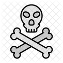 Crossbones Skeleton Danger Symbol アイコン