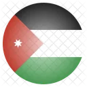 Jordania Nacional Pais Ícone