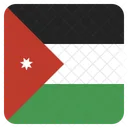 Jordania Nacional Pais Ícone