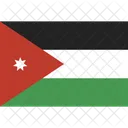 Jordania Nacional Pais Ícone