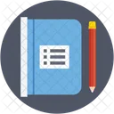 Notebook Diary Pen Icon