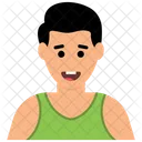 Joven Avatar Nino Avatar Masculino Icono