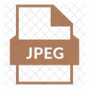 Jpeg Archivo Jpeg Archivo Raster Icono