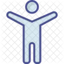 Jubel Tanzer Tanzen Symbol