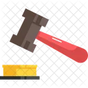 Hammer Auction Justice Icon