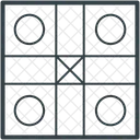 Ludo Juego De Mesa Icono
