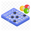 Juego de bingo  Icono