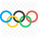 Juegos Olimpicos Olimpico Anillos Icono