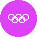 Juegos Olimpicos Olimpico Anillos Icono