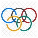 Juegos Olimpicos Olimpica Signo De Los Juegos Olimpicos Icono