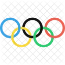 Juegos Olimpicos Logotipo Juegos Icono