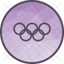 Juegos Olimpicos Anillo Simbolo Icono