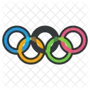 Juegos Olimpicos Anillos Icono