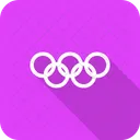 Juegos Olimpicos Olimpico Anillos Icono